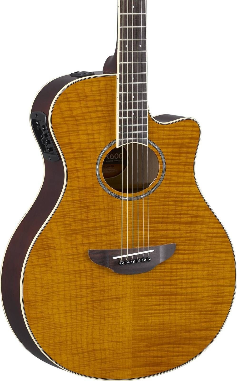 YAMAHA APX 600FM AMBER Guitarra Electro Acustica APX-600FM AMBER