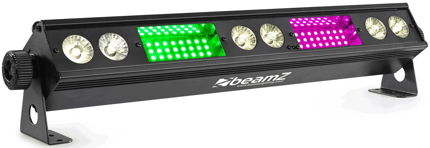 Beamz LSB340 Barra Led de Strobo Con 2-en-1 RGB 150573 LSB340