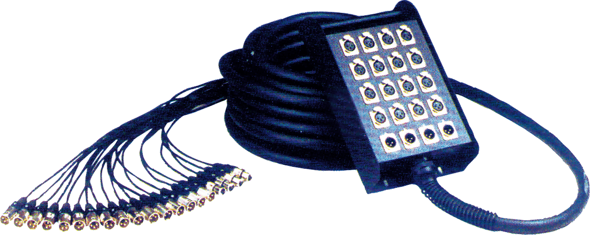 Yellow Cable ECO-H104-10 Cable de 10 Metros de 16 XLR a 4 XLR ECOH104-10
