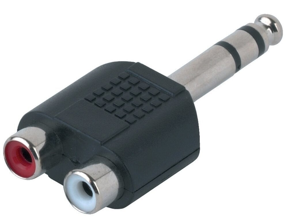 Gewa Conector 3x RCA Hembra a 1x Jack Estéreo 3,5mm Conector 3x RCA Hembra a 1x Jack Estéreo 3,5mm