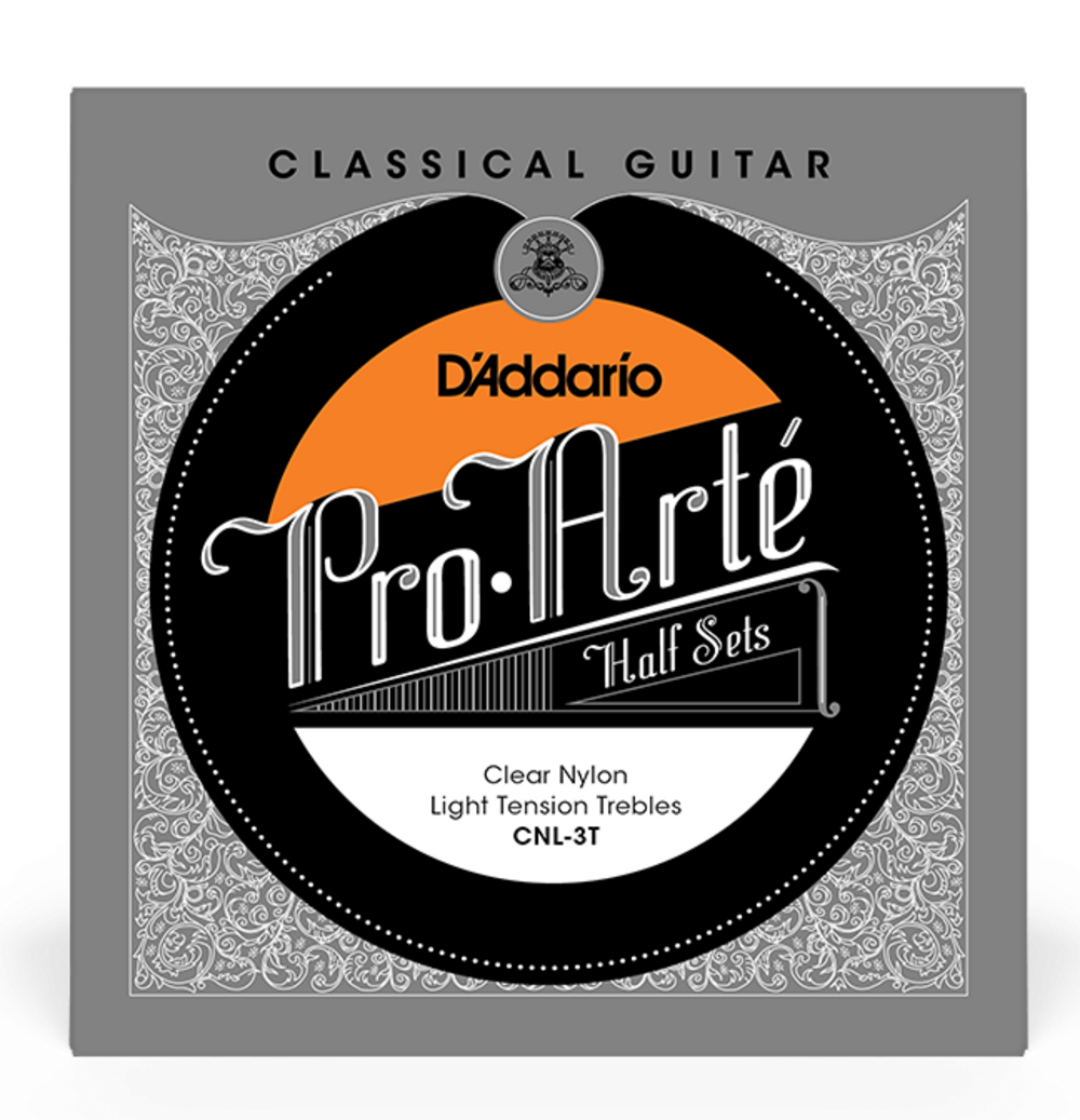D Addario CNL-3T Cuerdas Clasicas Medio Juego de Agudos de Tensión Ligera CNL-3T