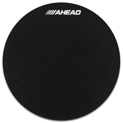 Ahead AHSHPC 14 Chavez Black/Black S-Hoop Marching Pad - AHSHPC 14" Chavez Black/Black S-Hoop Marching Pad