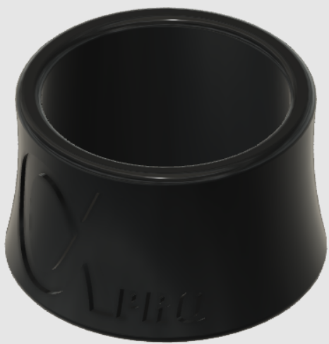 Aulos ABSAPBK Abrazadera Saxo Alto Pro Negro ABSAPBK