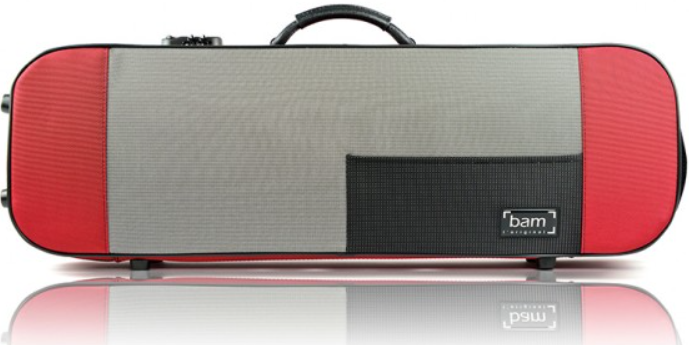 Bam Estuche Violín 5001SR Stylus Rectangular Rojo 5001SR