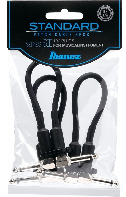 Ibanez SI05P3 Set 3 cables Patch 15 cm SI05P3