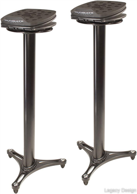 Ultimate Support MS-100B Soporte Monitor Estudio (Pareja) MS-100B