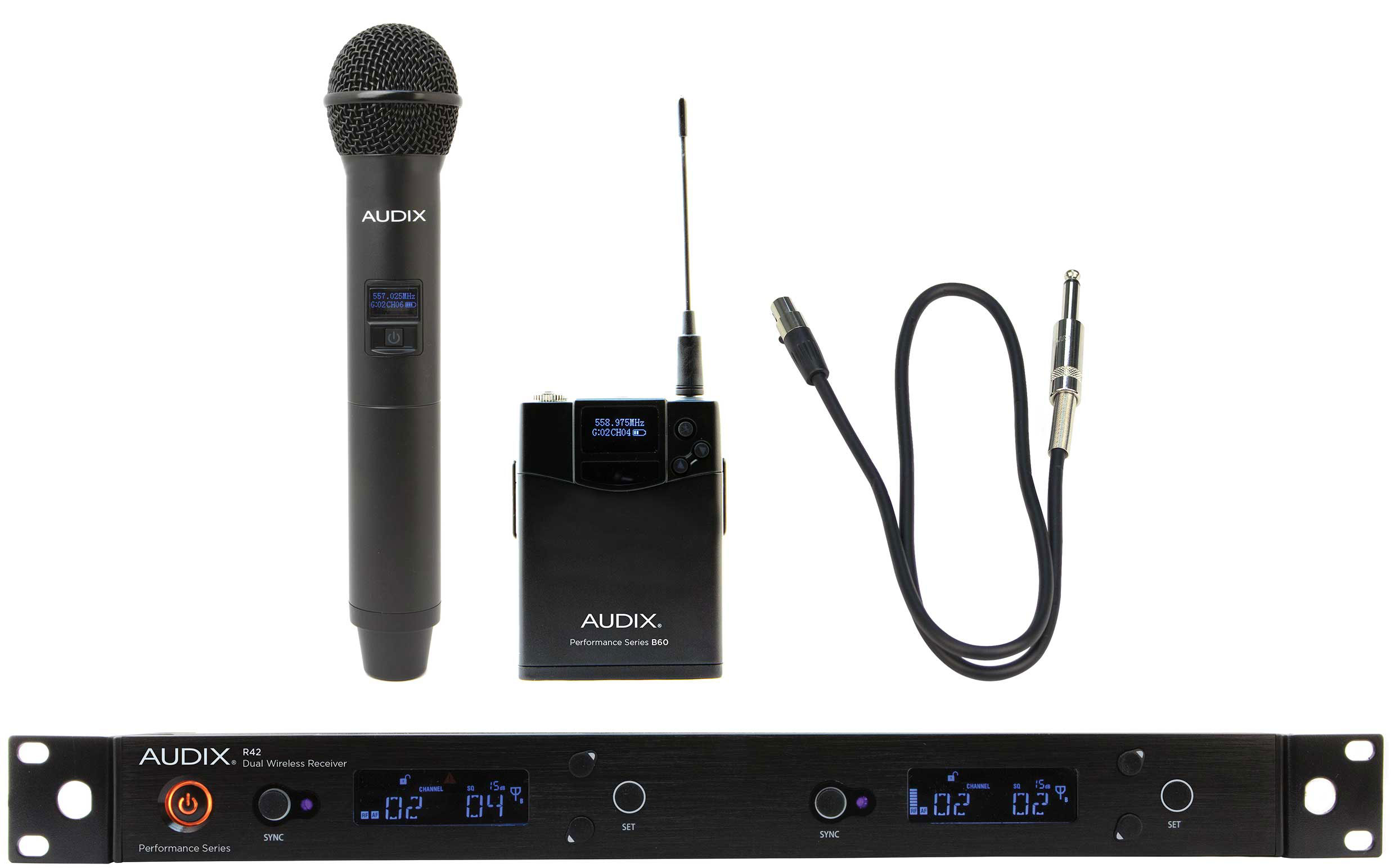 Audix AP42C2BPA Sistema Completo Micrófono Inalámbrico AP42C2BPA
