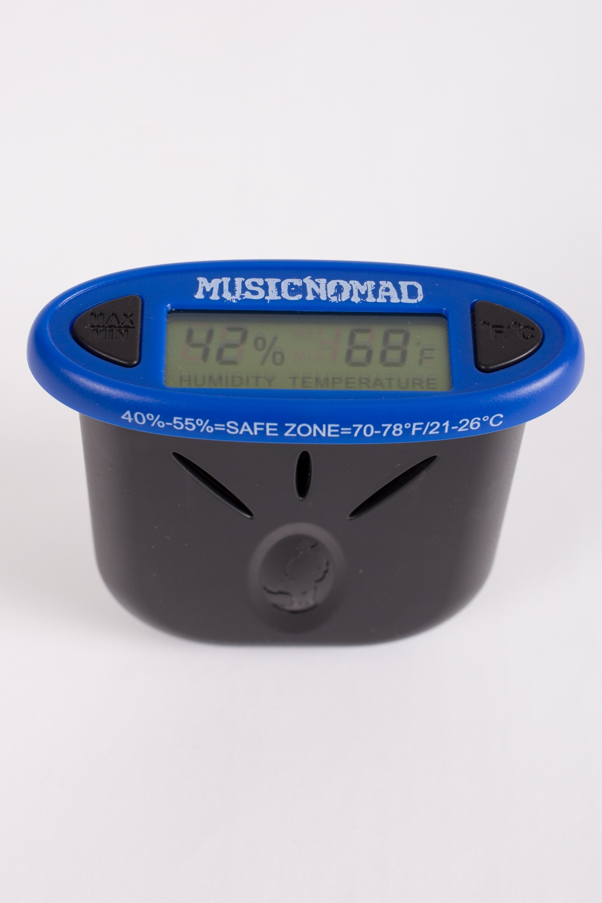 MusicNomad Medidor De Temperatura Y Humedad Para Guitarra MN305