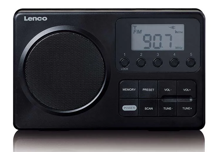 Lenco MPR-035BK Radio MPR-035BK