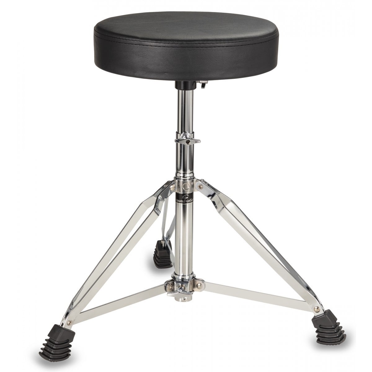 Soundsation Taburete para batería ajustable SDT-120 con asiento acolchado SDT-120