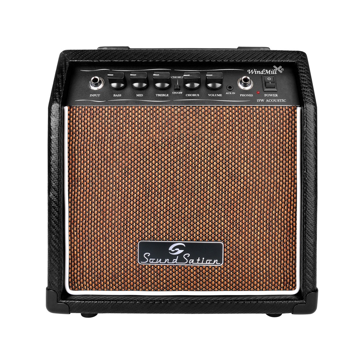 Soundsation Amplificador WINDMILL-15 Combo para guitarra acústica - 15W WINDMILL-15