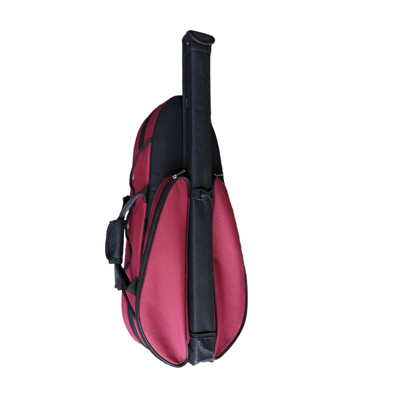 Rapsody Estuche de violín Compact 4/4 Burgundy/black Burdeos/Negro ACEVICSV019BN