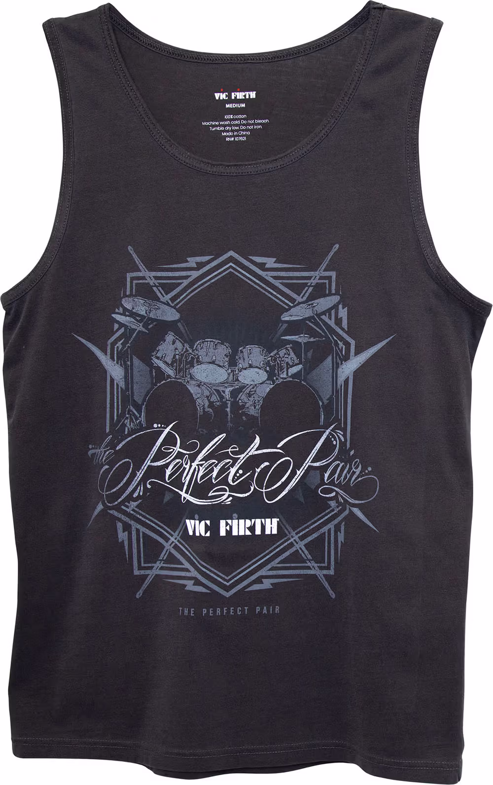Vic Firth Camiseta \"A Perfect Pair\" (M) YVICPTK20MENSM