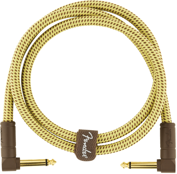 Fender Deluxe Cable Jack Acodado a Jack Acodado 90 cm Tweed Deluxe Angle Plug 90cm N