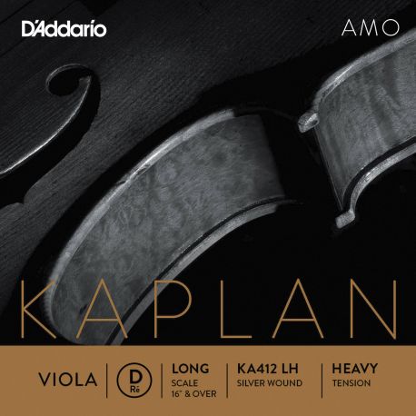 D´addario KA412 Cuerda Kaplan Re (D) para viola, tensión fuerte KA412-LH Kaplan Amo Viola D