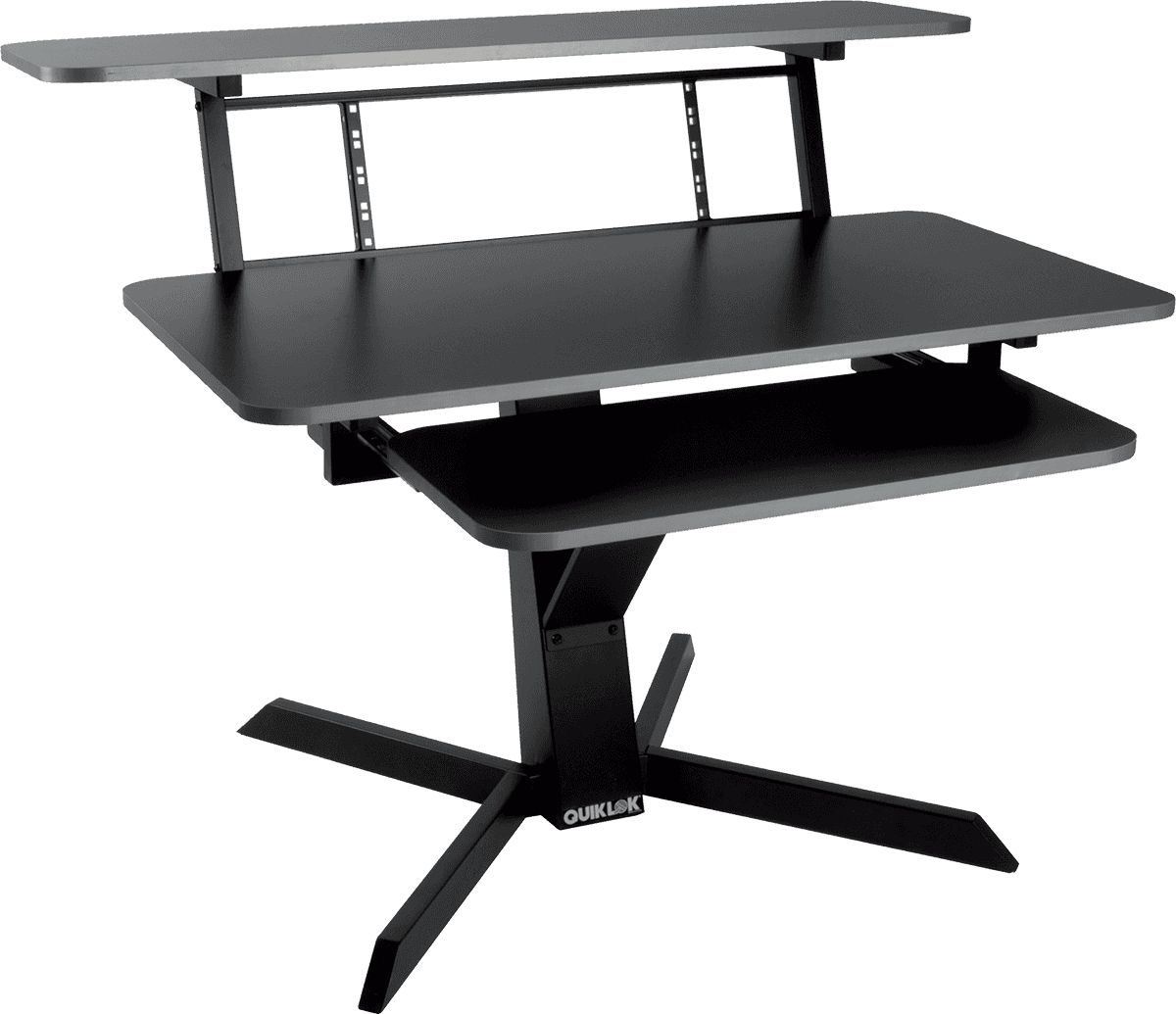 Quik Lok Z-460BK Mueble Estudio con Tres Niveles Z-460BK