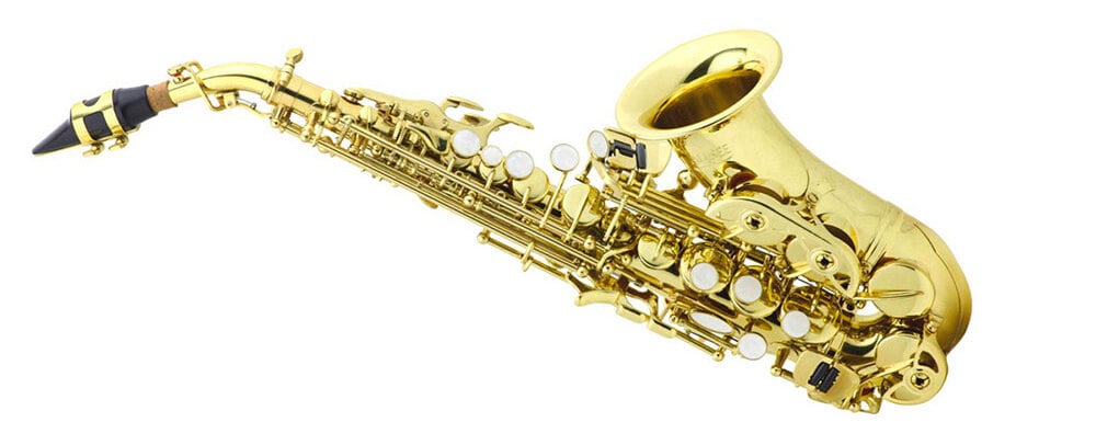 Alysée S-818L-III Saxofón curvo S-818L-III Saxofón curvo
