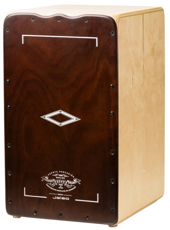 Pepote Jaleo Tapa Marrón Cajón Flamenco Jaleo Tapa Marrón