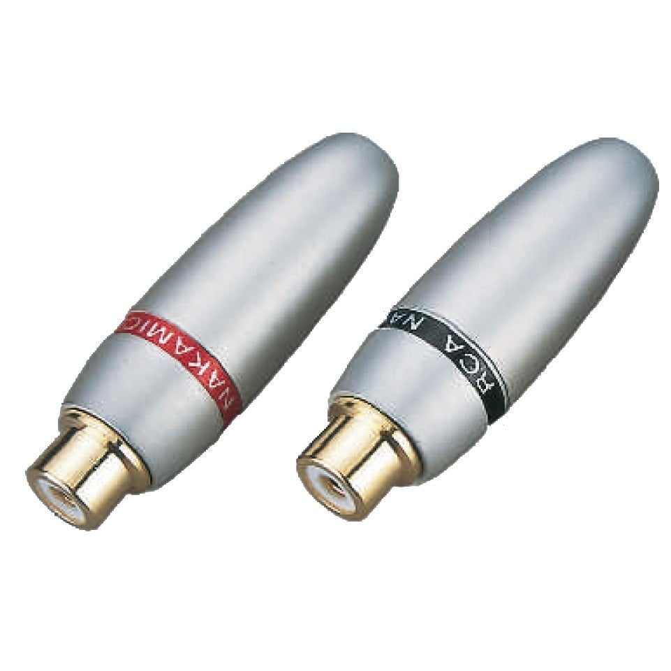 Soundsation Conector RCA hembra SRCA028F en metal satinado (paquete de 4 unidades SRCA028F