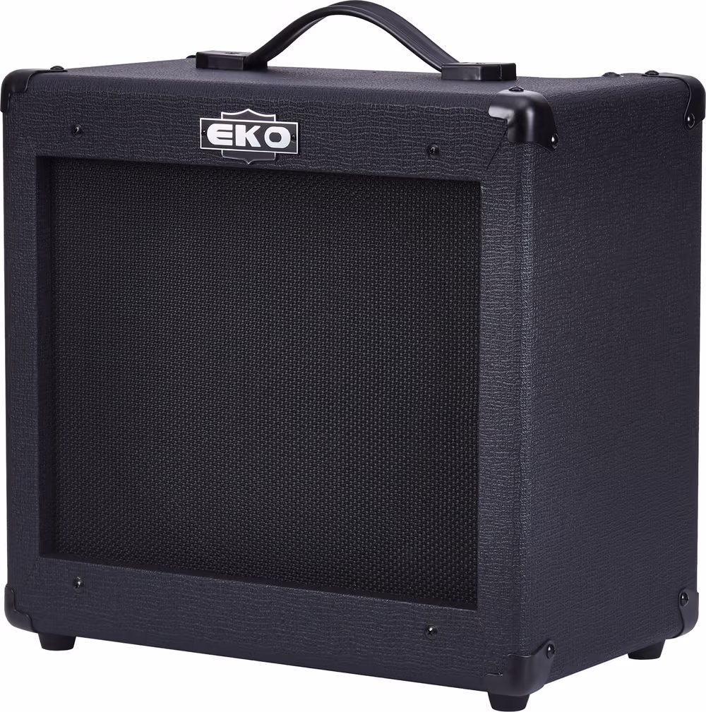 EKo MEKG-BS35 Amplificador Guitarra Combo Bs35 Black Stealth Reverb 1 X MEKG-BS35