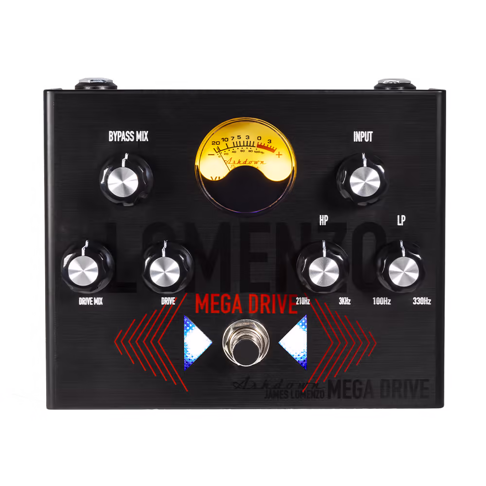 Ashdown MASJLO-MEGADRIVE Pedal De Distorción Megadrive Ashdown - James Lomenz MASJLO-MEGADRIVE