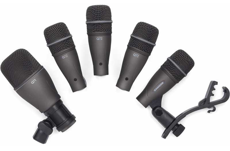 Samson DK705 Pack de micros dinámicos para batería. Incluye 4xQ72 DK705