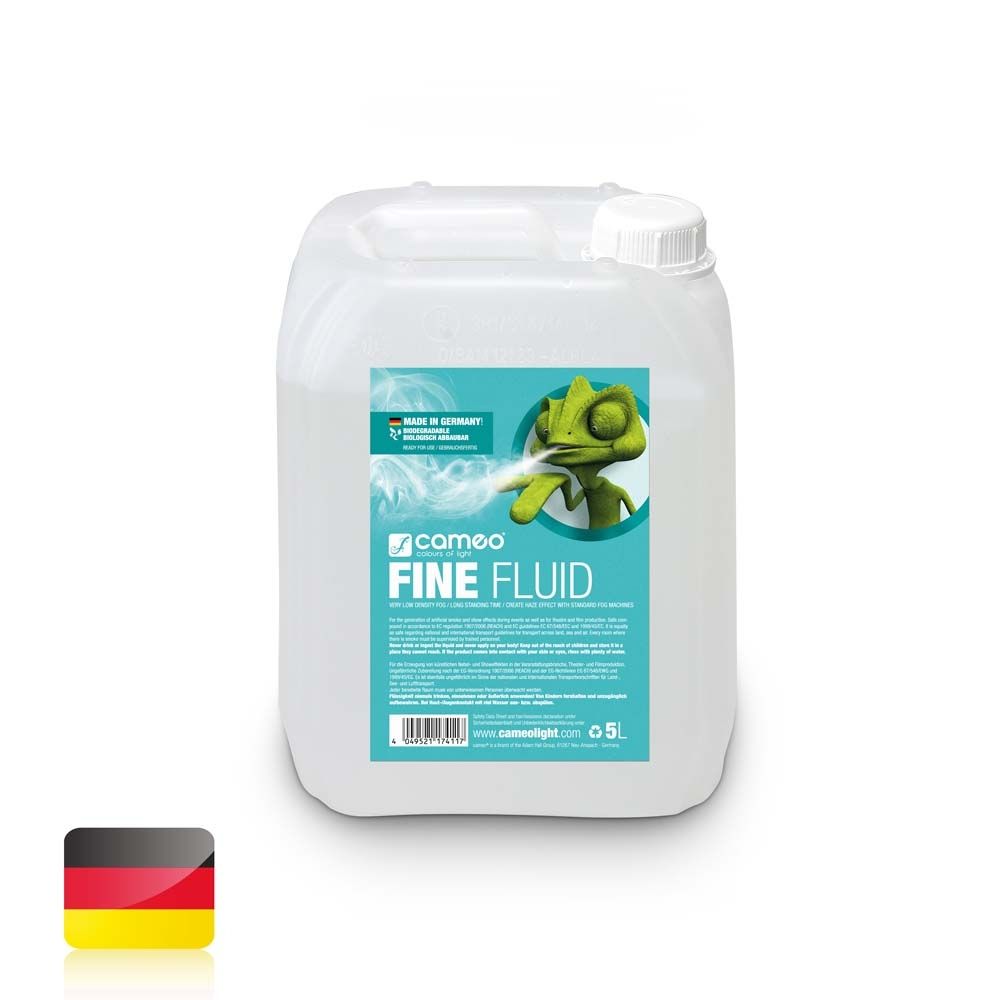 Cameo FINE FLUID 5 litros para maquinas de Humo FINE FLUID 5L
