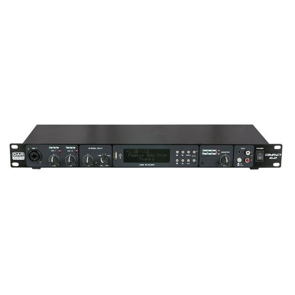 DAP Audio Compact 6.2 Mezclador 6 canales /Reproductor de 2 Zonas USB Compact 6.2