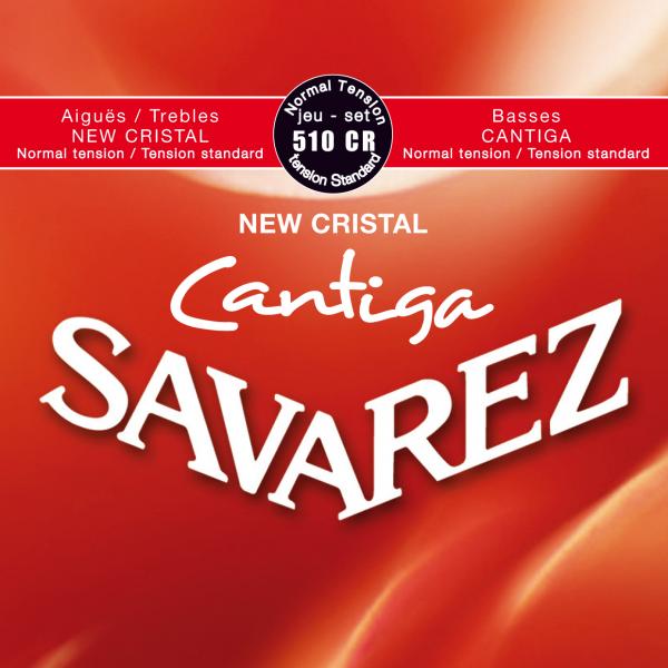 Savarez 510CR New Cristal Cantiga Set Juego de Cuerdas Clasica 510-CR New Cristal