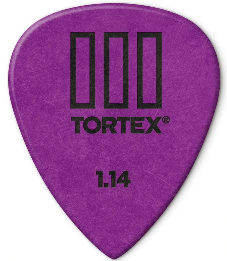 Dunlop Tortex TIII de 1,14 mm Pack 12 Un. 462P114