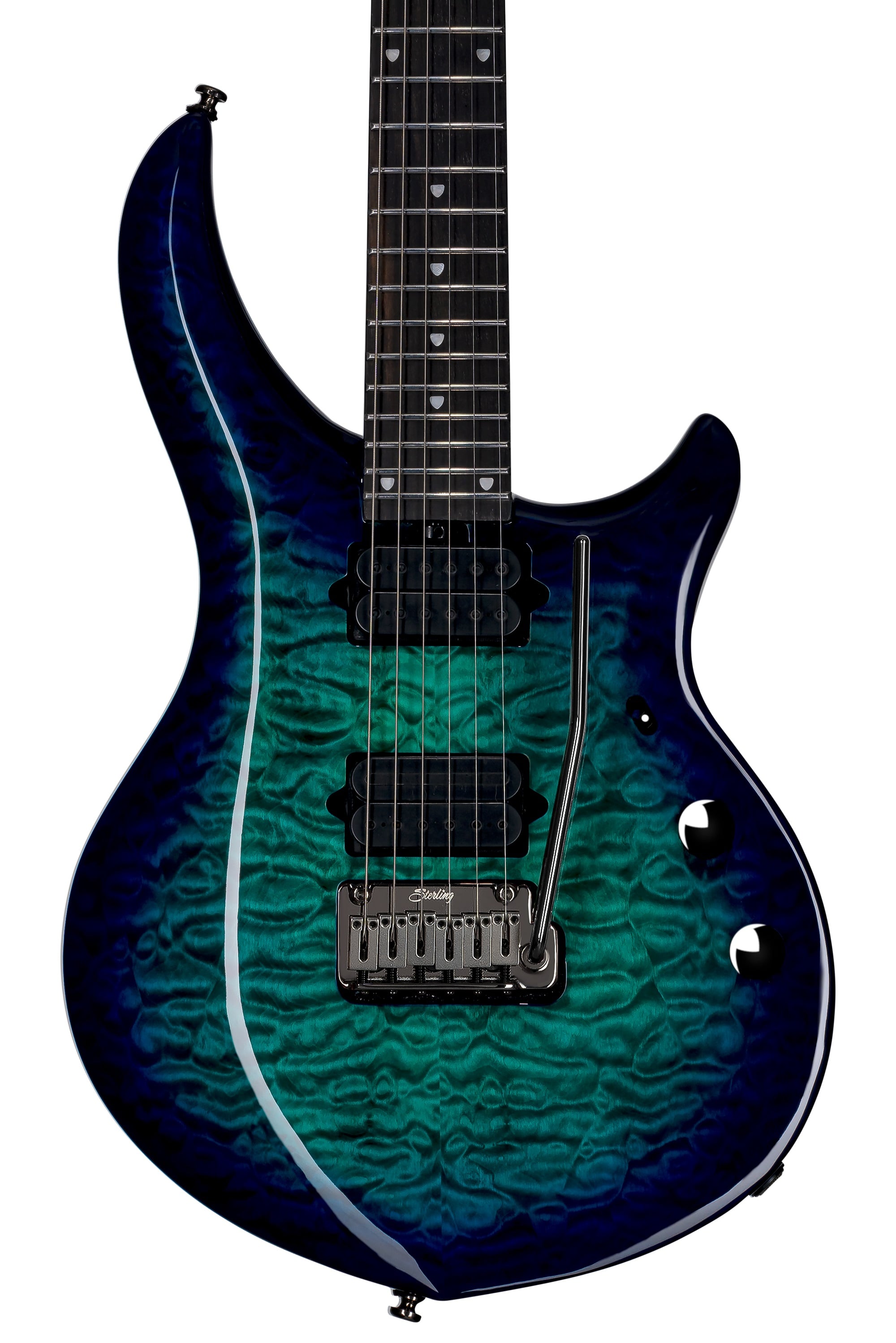 Sterling by Music Man John Petrucci X Cerulean Paradise Guitarra Eléctrica MAJ200XQM-CPD