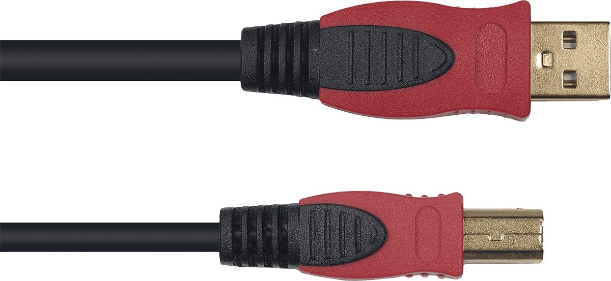 Yellow Cable ECO-N01-1 Cable USB de 1 Metro A Macho y B Macho ECON01-1