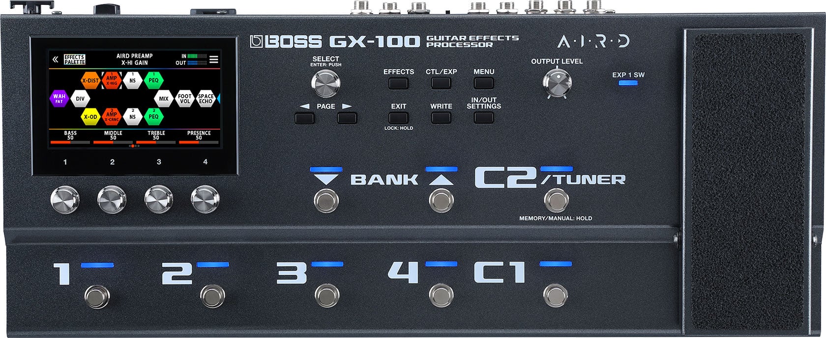 Boss GX-100 Pedalera Multiefectos Guitarra GX-100