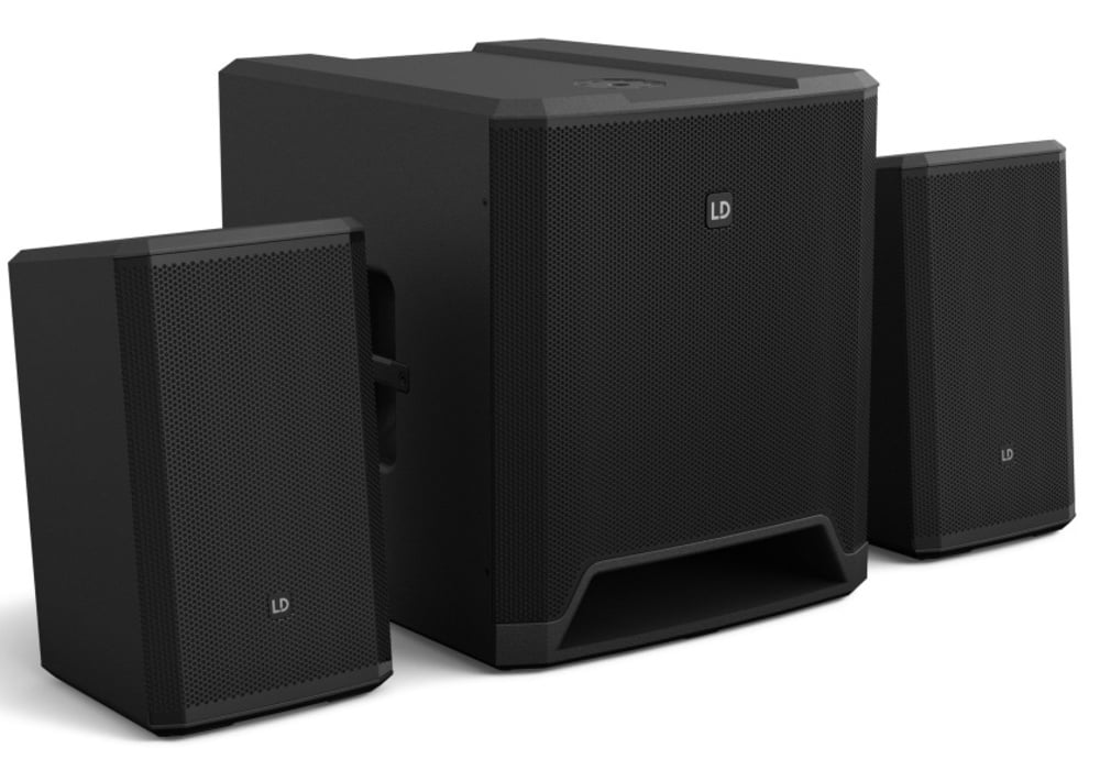 Ld systems DAVE 15 G4X - Sistema de Sonido PA Activo 2,1 Compacto DAVE 15 G4X