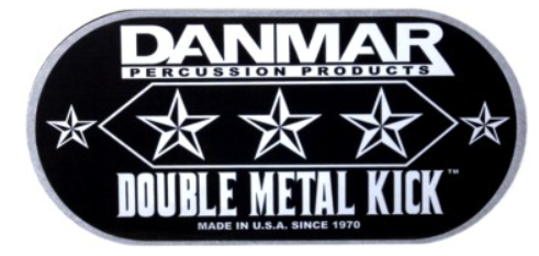 Danmar Percussion Double metal kick bass drum disc Refuerzo doble para parche de bombo Double metal kick bass drum disc Refuerzo doble pa