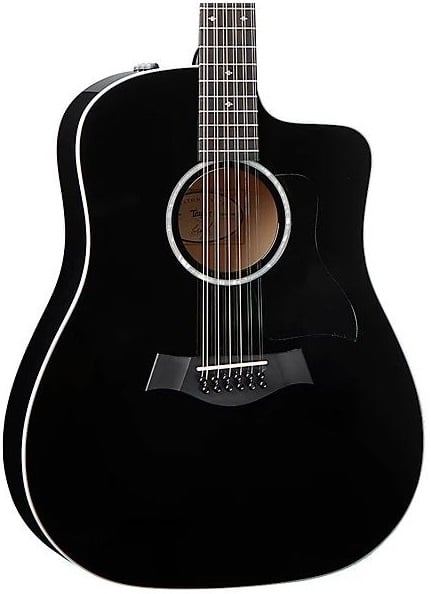 Taylor 250ce-BLK Plus Guitarra Acústica 12 Cuerdas ( REACONDICIONADO ) 250ce-BLK Plus