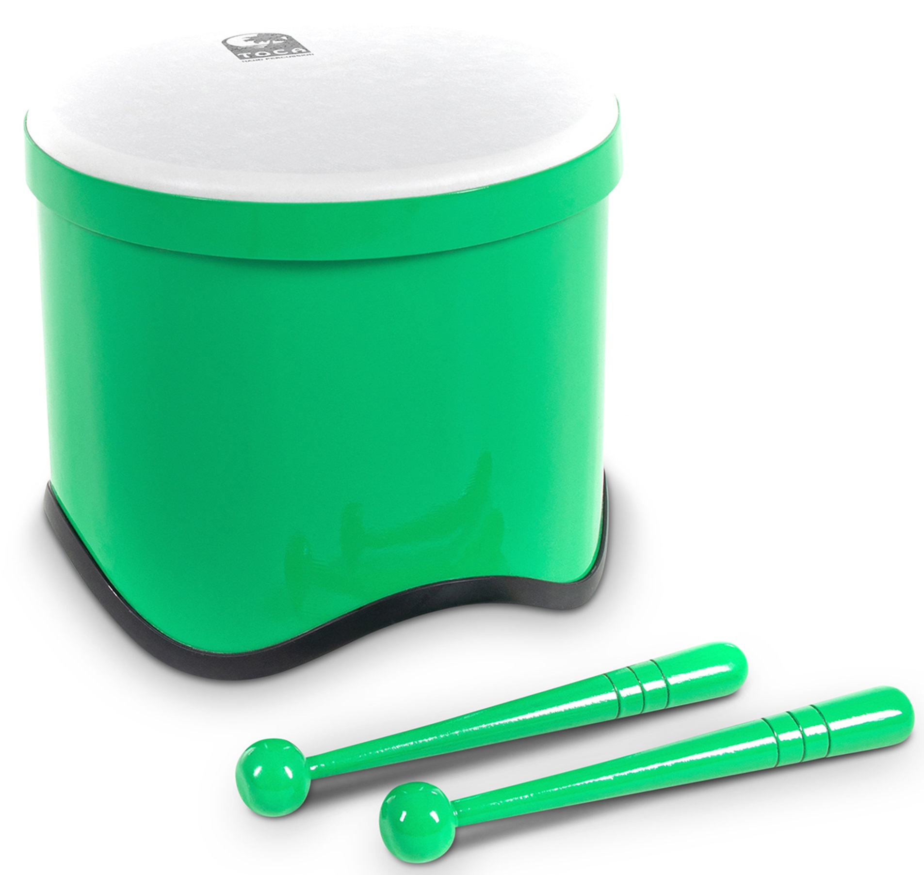 Toca Percussion TF2T-G Green World Percussion Freestyle 2 Tom Tom TF2T-G