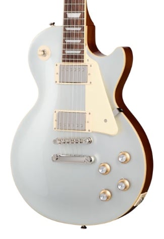 Epiphone Les Paul Standard 60s Guitarra Eléctrica Silver Mist con funda Les Paul Standard 60s Silver Mist