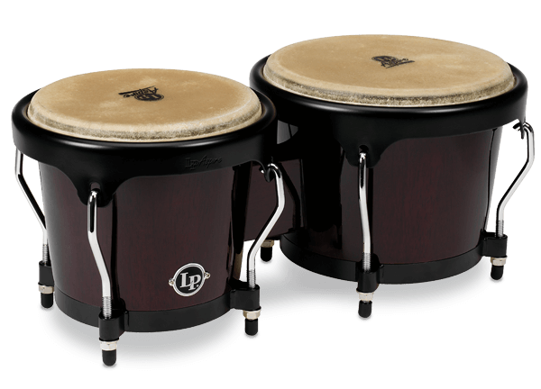 LPA601-DW Set de Bongos 6" 3/4 + 8" Dark Wood LPA601-DW