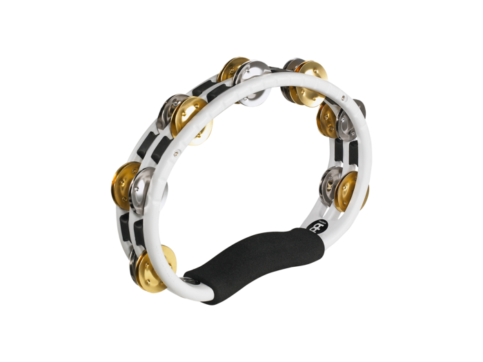 Meinl TMT1M-WH Pandereta 2 Filas Blanco TMT1M-WH
