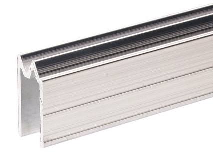 Adam Hall 6203 Perfil híbrido de aluminio para Perfil de Tapa 10 mm 4Metros Adam Hall 6203 Perfil híbrido de aluminio para Per