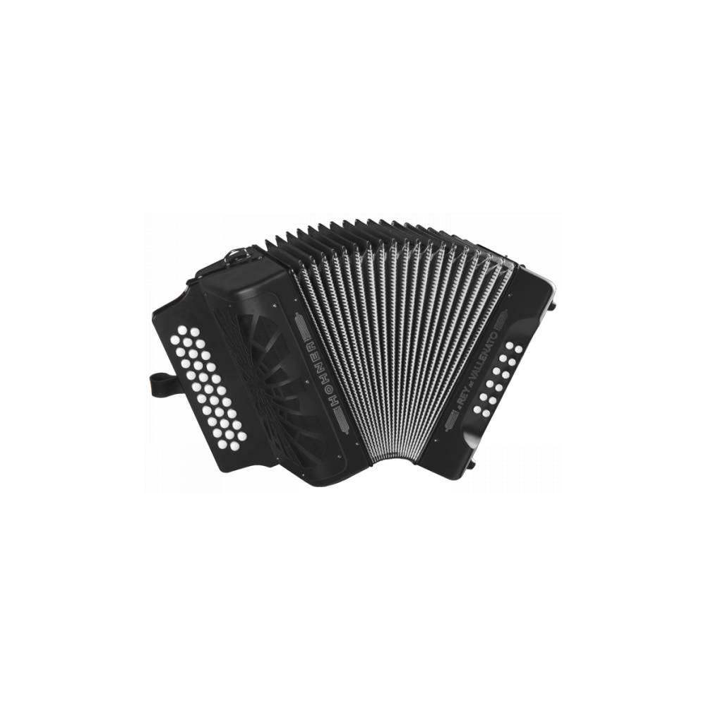 Hohner Acordeón Rey Vallenato GCF A-4922 Negro Rey Vallenato GCF A-4922 Negro