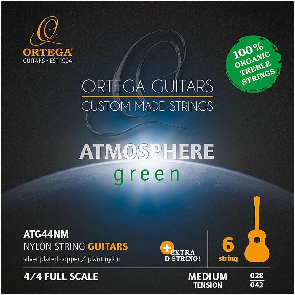 Ortega ATG44 Juego de Cuerdas para Guitarra Clásica ATG44