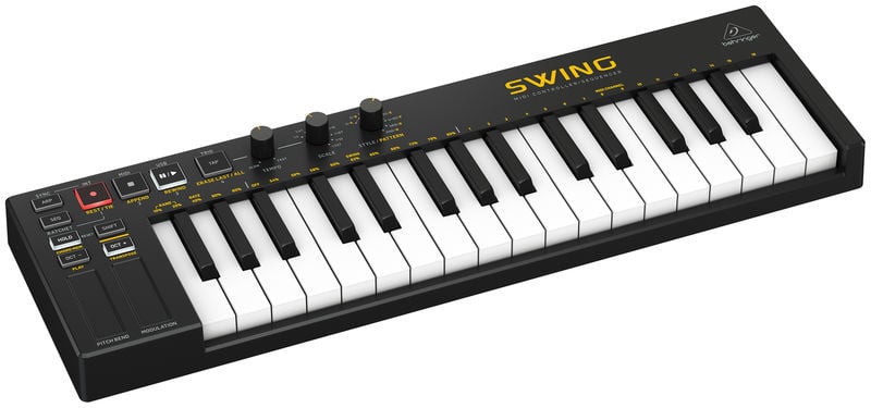 BEHRINGER Swing Teclado controlador MIDI USB de 32 teclas Swing