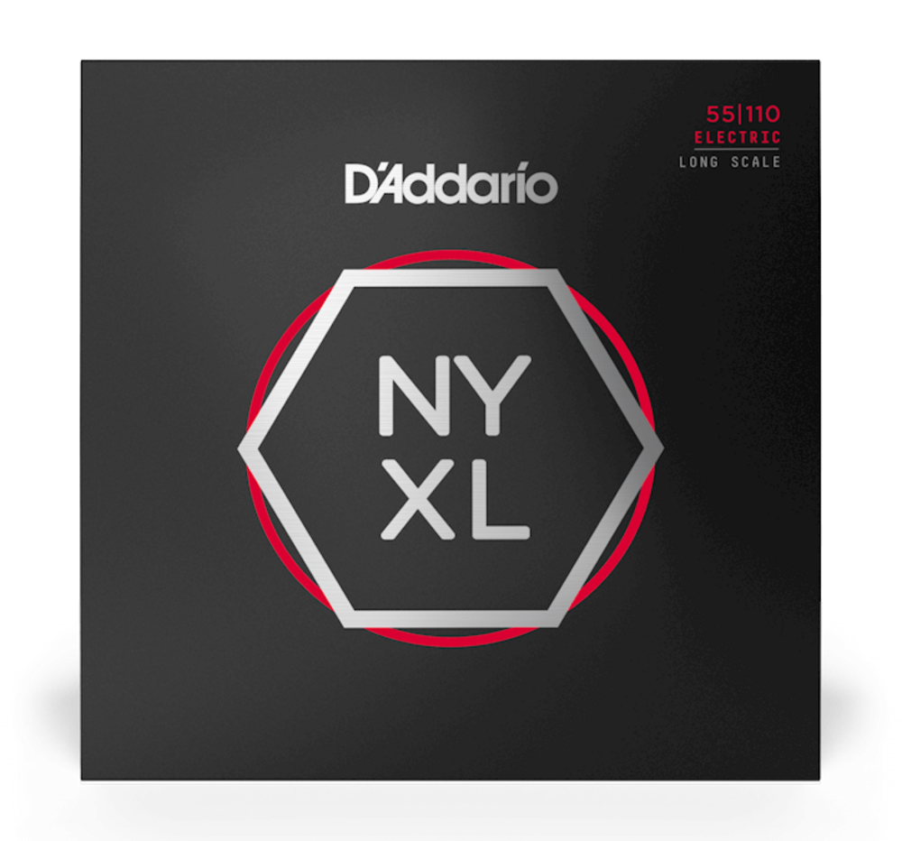 D Addario NYXL55110 Cuerdas Graves Pesadas de Escala Larga NYXL55110