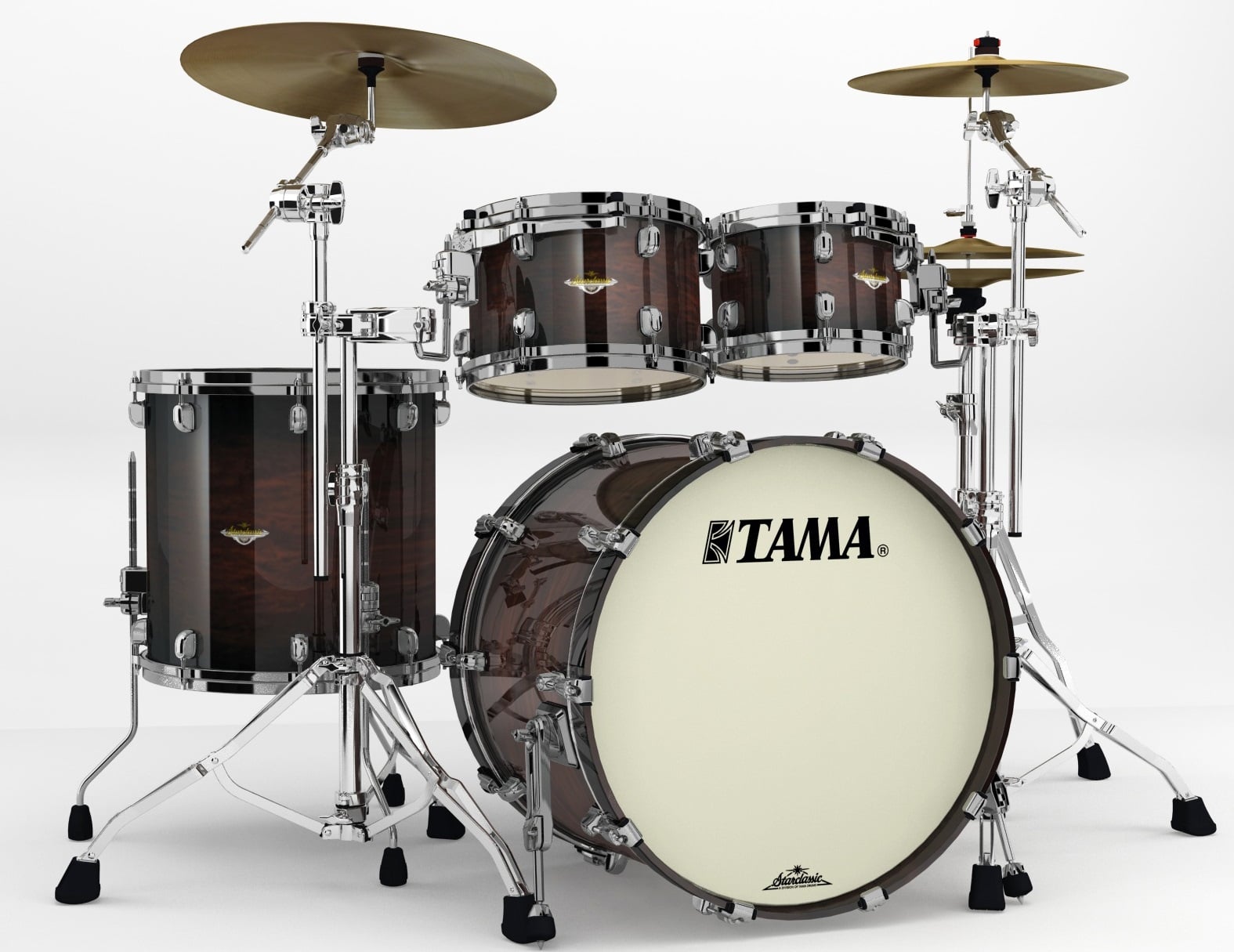 Tama MA42TZBNS-DMB Starclassic Maple Dark Mocha Burst MA42TZBNS-DMB