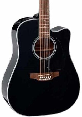 Takamine GD38BK EA12 Guitarra Electroacústica GUITARRA TAKAMINE GD38 E/A DREADNOUGHT CUTAWAY 12