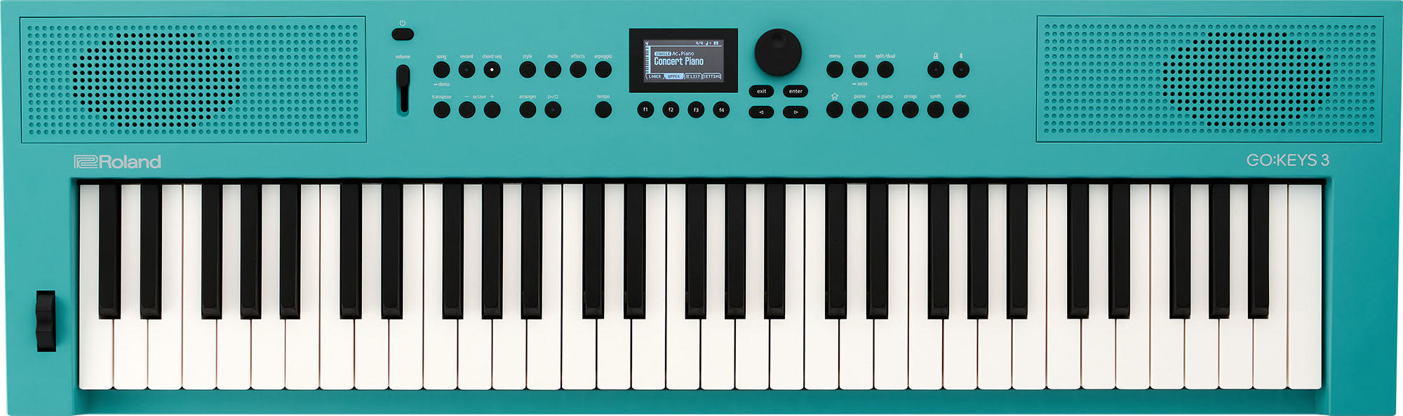 Roland Go:Keys 3 Turquoise Teclado Portátil Go:Keys 3 Turquoise