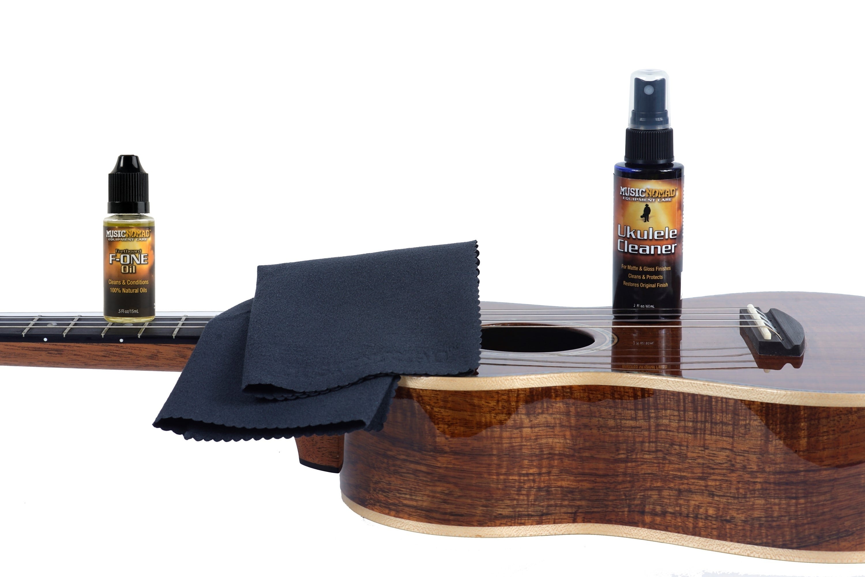 MusicNomad Kit De Limpieza De Ukelele MN142