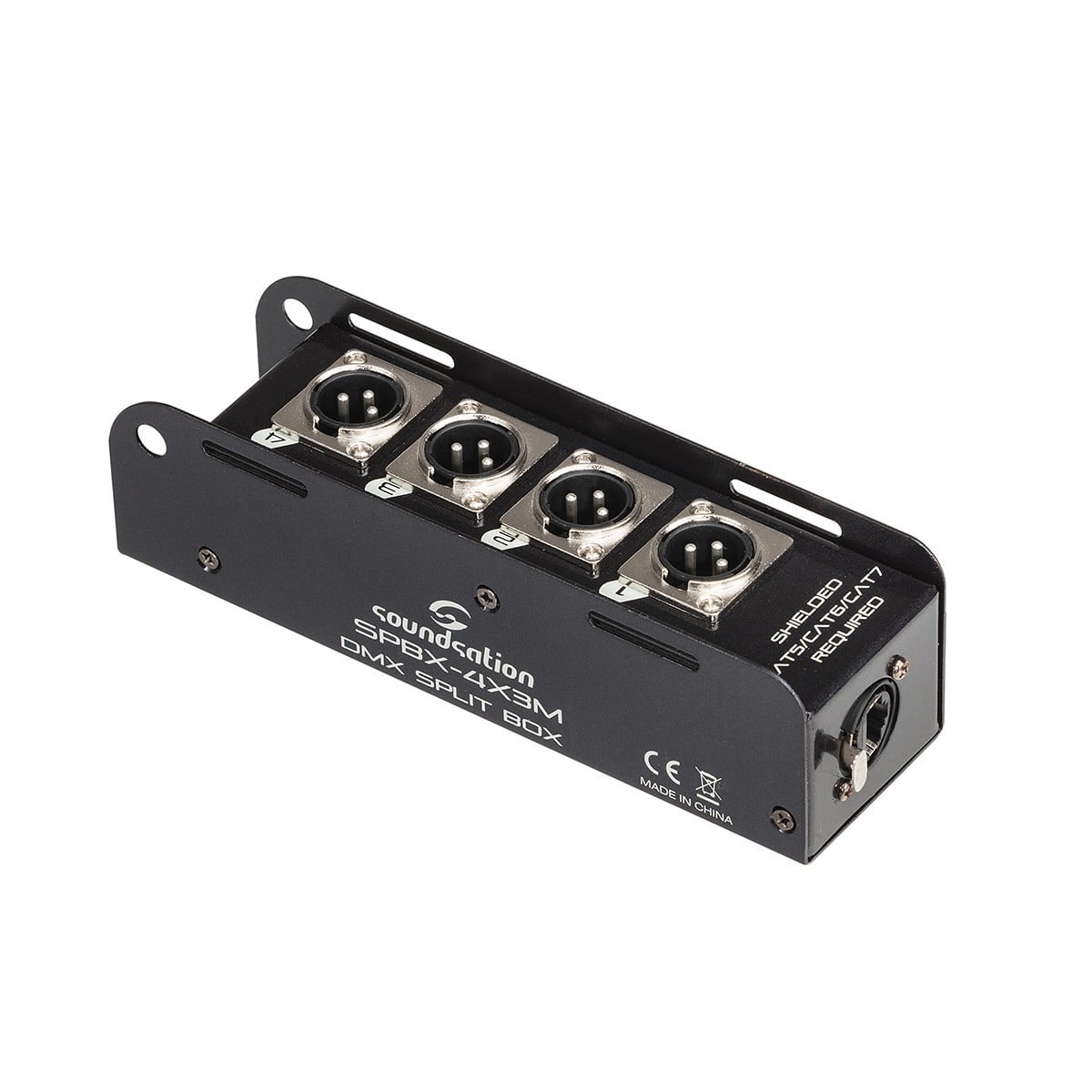 Soundsation SPBX-4X3M Caja divisora ??DMX RJ45 con sistema multicore de 4 canales SPBX-4X3M
